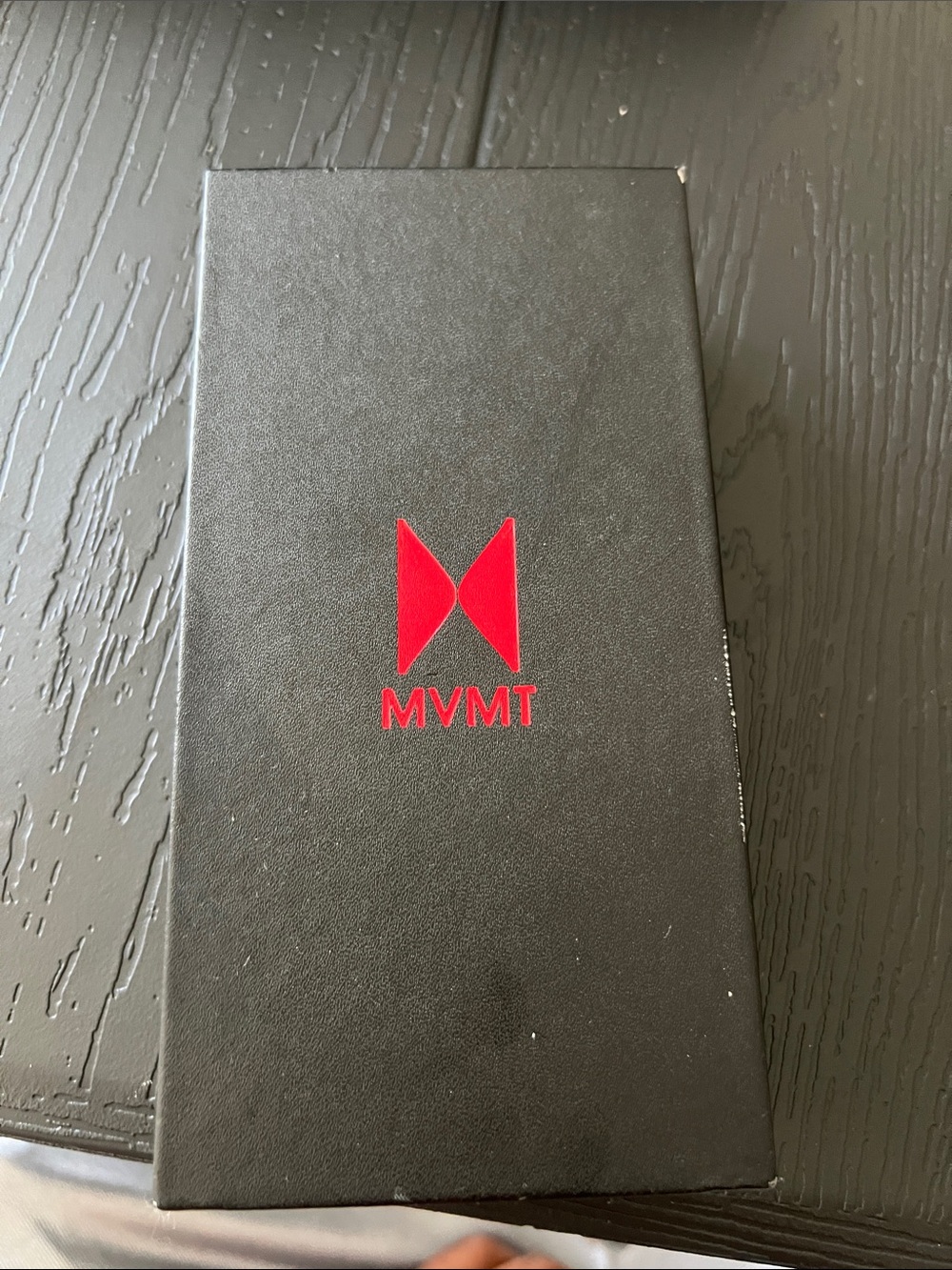 MVMT Black Box with Red Logo